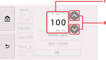 figure : écran tactile